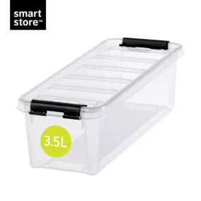 Boîte de rangement 3,5L empilable SmartStore Classic 4 Orthex P. 38 cm transparent