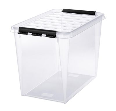 Boîte de rangement 61L empilable SmartStore Classic 65 Orthex P. 59 cm transparent