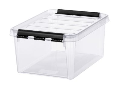 Boîte de rangement 8L empilable SmartStore Classic 10 Orthex P. 34 cm transparent