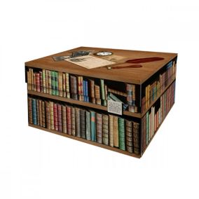 Boite de rangement Books 39,5x32x21cm Carton Dutch Design Brand