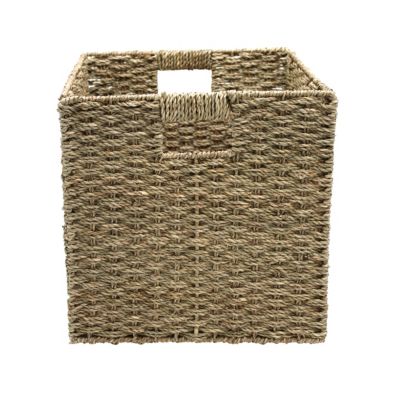 Porte-revues En Jonc De Mer Base En Métal 37x33x23 Cm Div06014