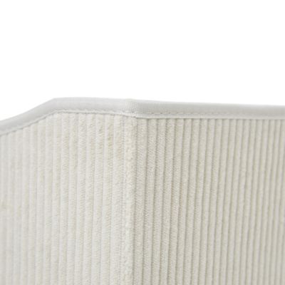 Boîte de rangement carrée en velours Mixxit coloris beige