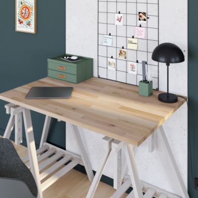 Boîte de rangement en carton vice-versa 2 tiroirs vert