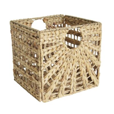 Boîte de rangement en fibre naturelle Mixxit coloris beige