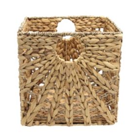 Boîte de rangement en fibre naturelle Mixxit coloris beige