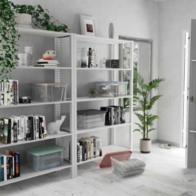 Boîte de rangement en plastique 25 L Handy Keter vendue par 5 pièces