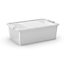 Boîte de rangement en plastique blanc Bi Box 26 L