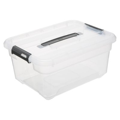 Coffre De Rangement Plastique Osculati – 364 × 183 × 75 Mm, Rabattable, Pour Atelier, Garage Ou Bateau