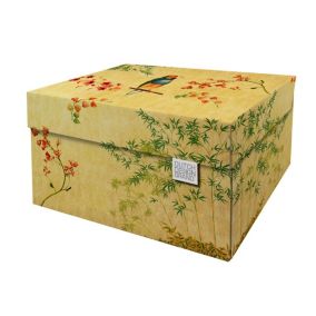 Boite de rangement Japanese Blossom 39,5x32x21cm Carton Dutch Design Brand