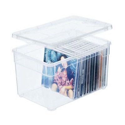 Boîte de rangement Kristal 5L transparent