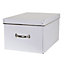 Boîte de rangement Manhattan T4 coloris blanc