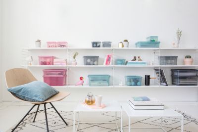 Craftstor Boîte De Rangement Empilable Pour Tampons Caoutchouc Et Accessoires De Loisirs Créatifs