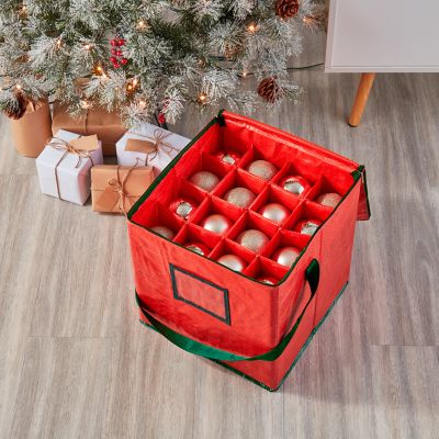 Boîte de rangement à compartiments pour boules de Noël - ON RANGE TOUT