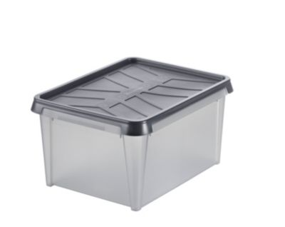 Boîte de rangement rectangulaire transparente SmartStore Dry 13 L