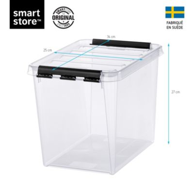 Boîte de rangement SmartStore Classic Orthex transparent 14 L
