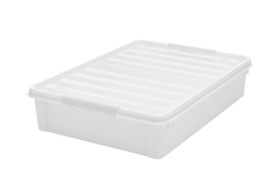 Boîte de rangement sous le lit SmartStore Bedroller Orthex transparent 60L
