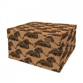 Boite de rangement Tiger Tiger 39,5x32x21cm Carton Dutch Design Brand