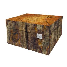 Boite de rangement Tree Trunk 39,5x32x21cm Carton Dutch Design Brand