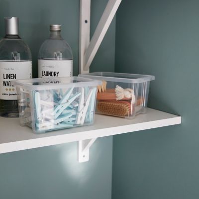 Boîte en plastique 1 L Kaze transparent