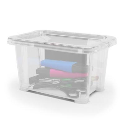 Boîte en plastique 1 L Kaze transparent