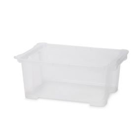 Boîte en plastique 10 L Kaze transparent