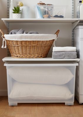 Boîte en plastique 138 L Kaze transparent