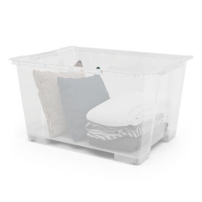 Boîte en plastique 138 L Kaze transparent