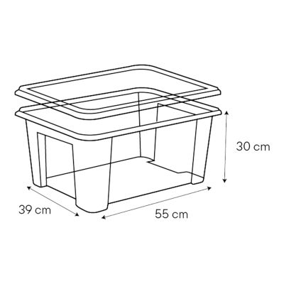 Iplusmile Lot De 45 Petites Boîtes Transparentes Individuelles