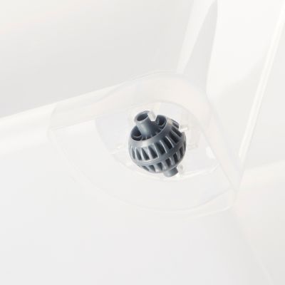 Boîte en plastique 63 L Kaze transparent