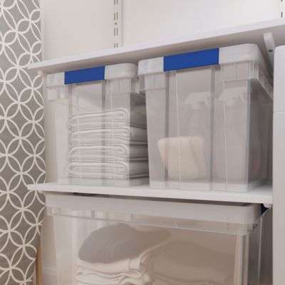 Boîte en plastique Xago transparent 24 L (M)