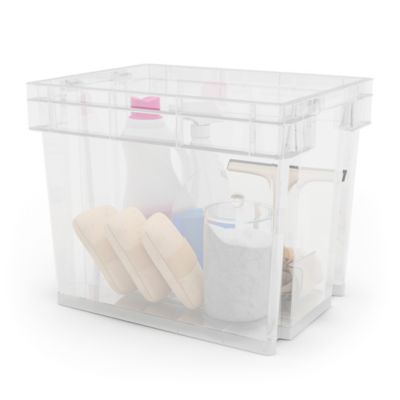 Boîte en plastique Xago transparent 24 L (M)