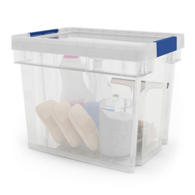 Boîte en plastique Xago transparent 24 L (M)
