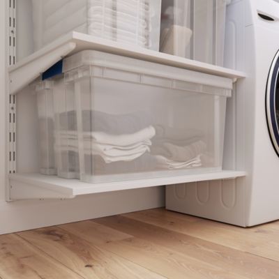 Boîte en plastique Xago transparent 51 L (L)