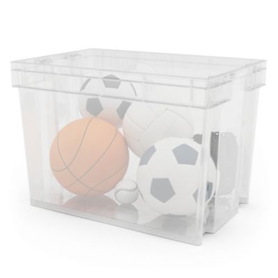 Boite en plastique Xago transparent 68 L (XL)