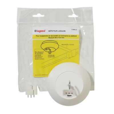 Boite point de centre pour luminaire DCL Legrand 20 x 12,5mm