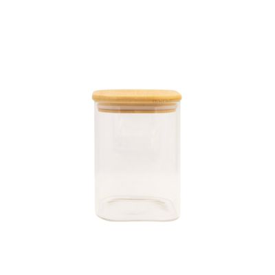 Boîte rectangulaire en verre avec couvercle hermétique 1,2 L