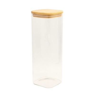 Boîte rectangulaire en verre avec couvercle hermétique 2,5 L