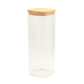 Boîte rectangulaire en verre avec couvercle hermétique 2,5 L