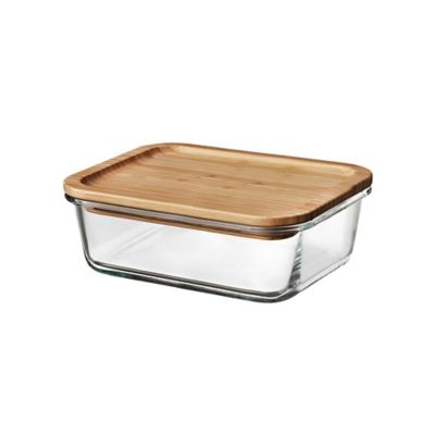 Lot De 3 Bocaux En Verre Avec Couvercles En Bambou, 450 Lm, Récipient Hermétique Avec Cuillères Pour Avoine, Sel, Sucre, épices, Thé, Grains De Café