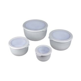 Boites de conservation gigognes en plastique (Lot de 4)