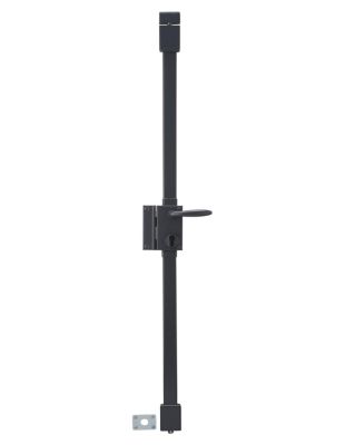 Boitier de serrure en applique Targa à fouillot pour porte d'entrée, gauche, 3 pts, axe 45mm, anthracite - THIRARD