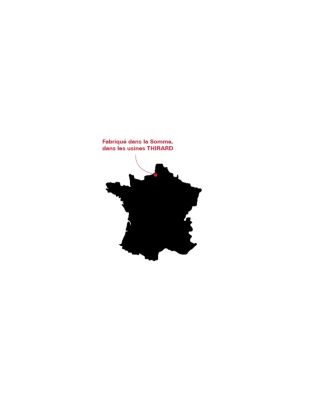 Boitier de serrure horizontale en applique FTH AH70 à fouillot, droite, 140x88mm, axe 55mm, entr'axe 60mm, noir mat - FTH