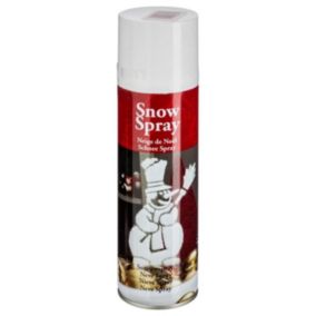 Bombe de Neige "Manteau" 300ml Blanc & Rouge