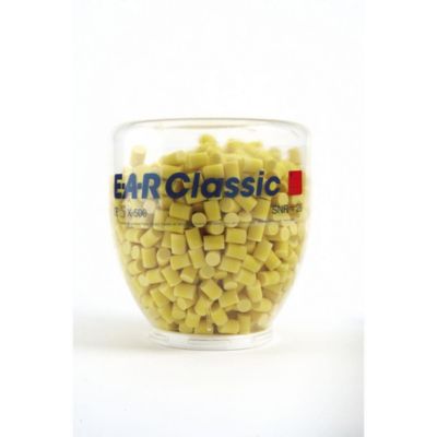 Bonbonne de bouchons antibruit Classic (carton de 500 pieces)-PD1001