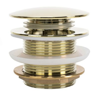 Bonde De Baignoire Rea Gold, brass