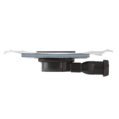 Bonde de douche à maçonner extraplate Wirquin EXPRESS'EAU MINI 115 x 115 mm