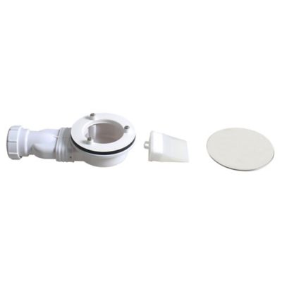 Bonde de douche extra-plate 90mm Flomasta