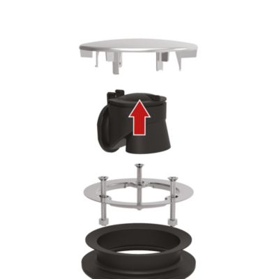 Bonde de douche extra-plate Ø90mm NF minime - Valentin
