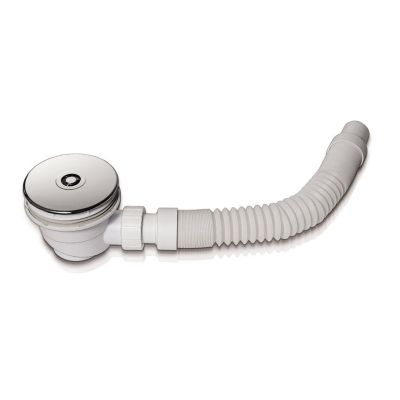 Bonde de douche extra plate avec diamètre 90 mm - installation facile,  évacuation rapide - avec tuyau flexible
