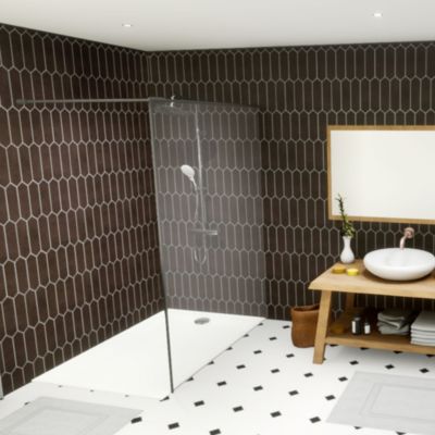 Bonde de douche ultra plate Valentin Smart Ø90mm